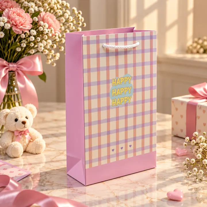 ساک هدیه مدل Happy