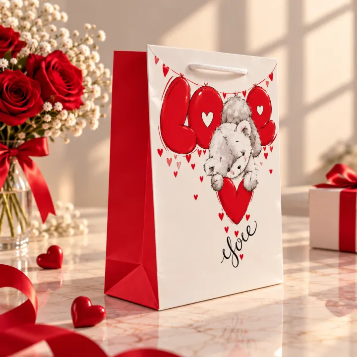 ساک هدیه مدل خرس آویزان