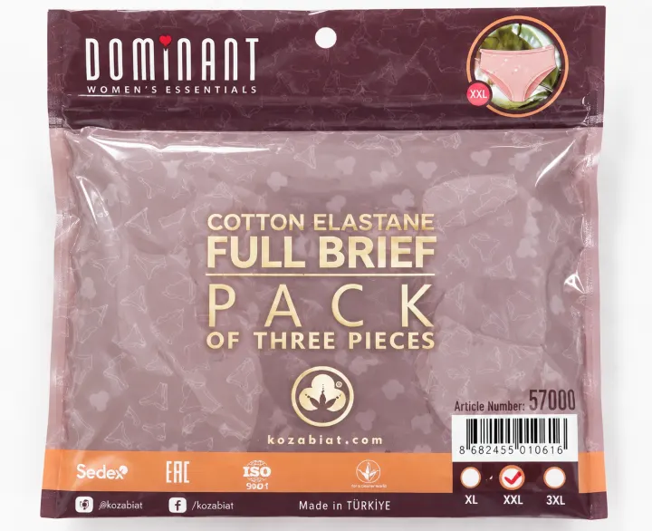 پک سه تایی شورت دومینانت Dominant گل — تصویر ۷