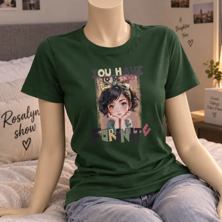 تیشرت قواره نرمال Odd girl — تصویر ۸