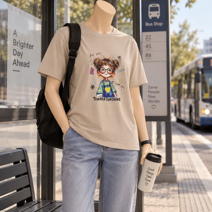 تیشرت قواره نرمال Sunshine — تصویر ۴